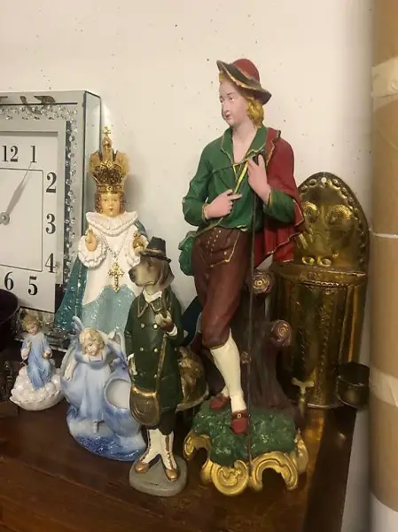 Wandergeselle mit Hund