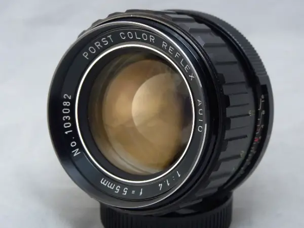Tomioka Porst Color Reflex 55mm f1.4 M42