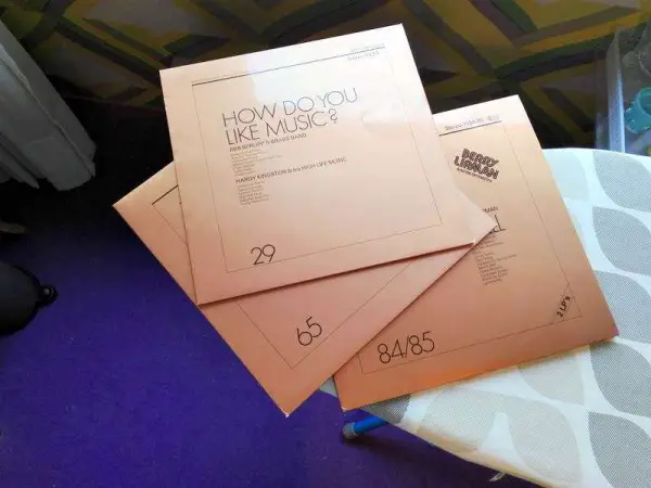  Disques vinyles 33 tours "selected sound