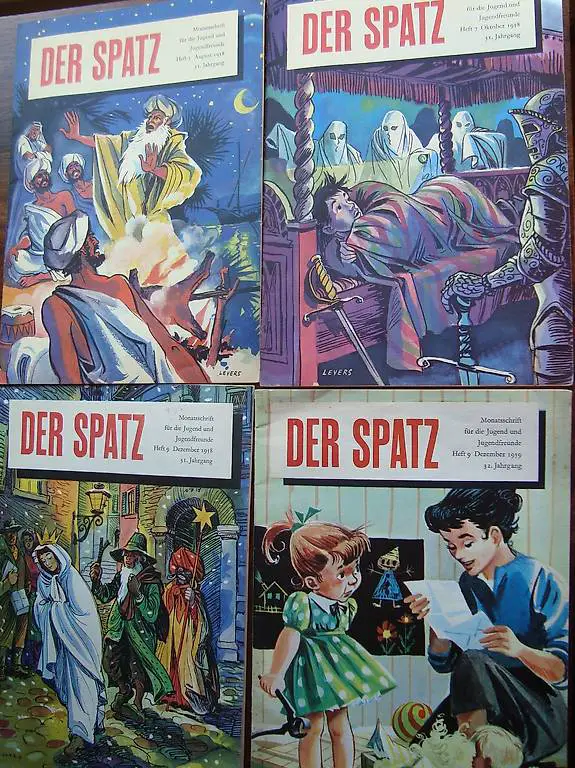 Der Spatz: Monatsschrift für die Jugend und Jugendfreunde