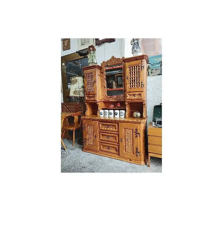 sehr schönes Arvenholz Buffet mit Spiegel Massivholz