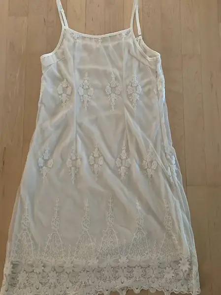 Spitzenkleid Kleid Spagghettikleid Sommerkleid Gr M L