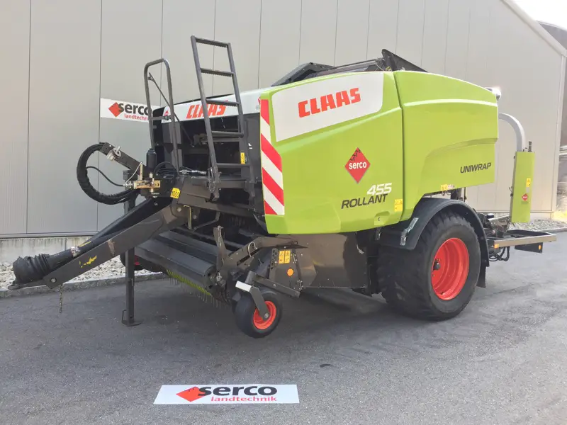 claas rollant 455 rc uniwrap