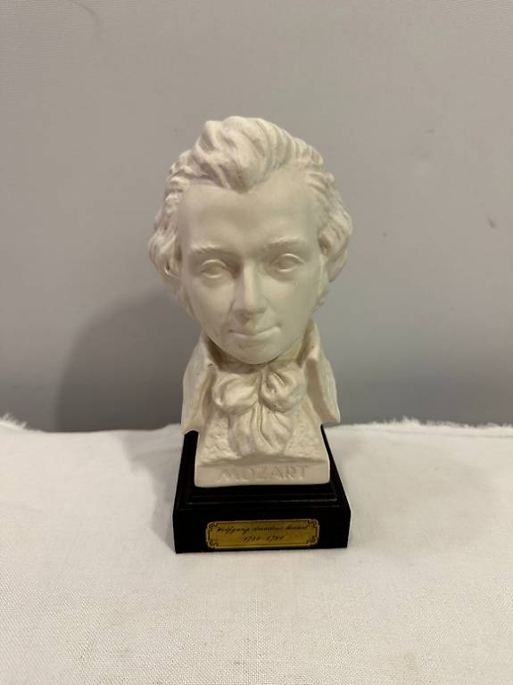 Mozart Büste von G. Bachmann - Goebel W.-Germany
