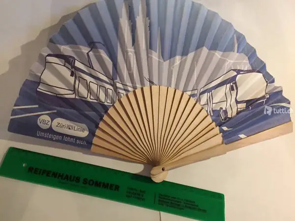 Fächer aus Holz ca. 25cm