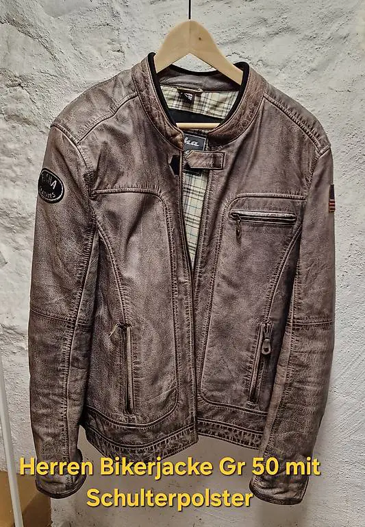 Herren Bikerjacke