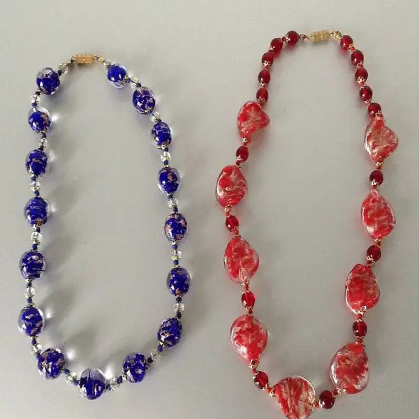 Halsketten-Duo, Freundschaftskette - Extravagante Ausführung