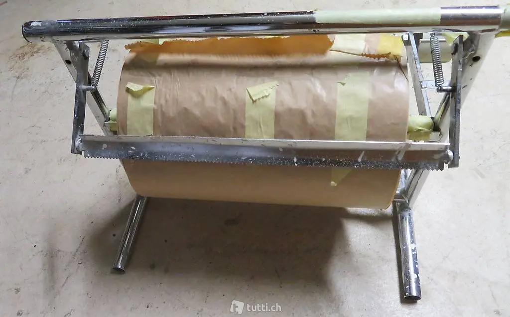 Papierabroller für Abdeckpapier 300 mm, mit Papierrolle