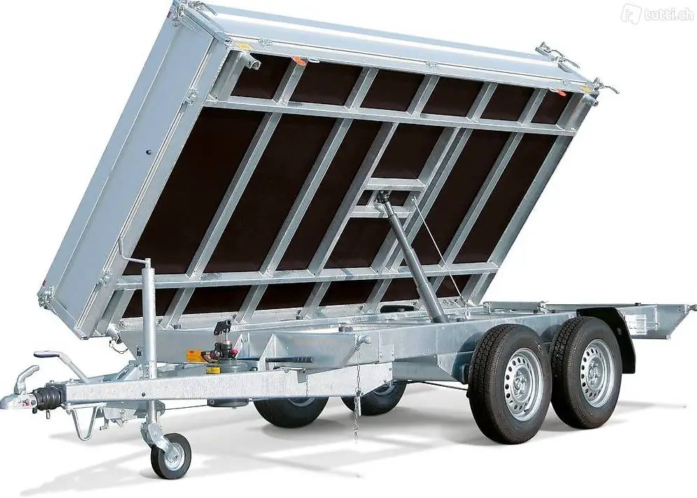  Kipper Böckmann DK-AL Kippanhänger 3 Seitenkipper remorque