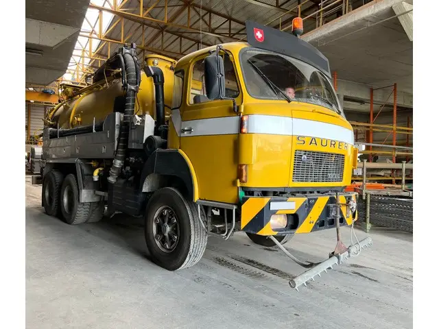 SAURER, 5 DF 6x4, Kaiser Kanalreiniger, Saugwagen