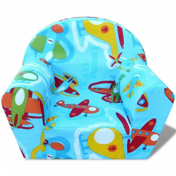  Kindersessel Flugzeugmuster