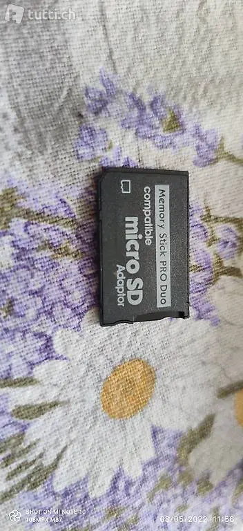 Memory Stick pro Duo compatibile micro sd