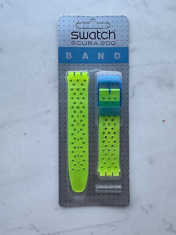 Swatch*SCUBA*ASDN400*Bora Bora *1992*Armband Sammler Neu