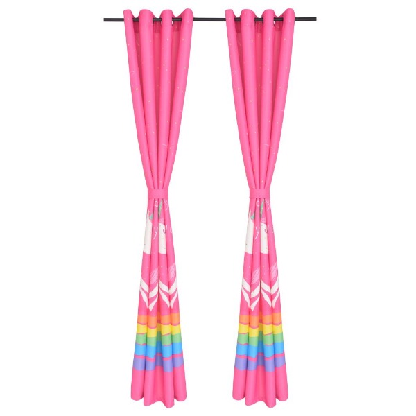  Verdunkelungsvorhang für Kinder Bedruckt 2 Stk. 140x240 cm..