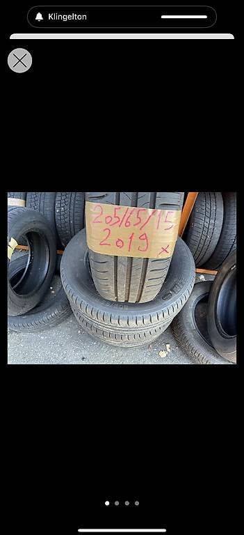 4 Sommerreifen 205/65/15