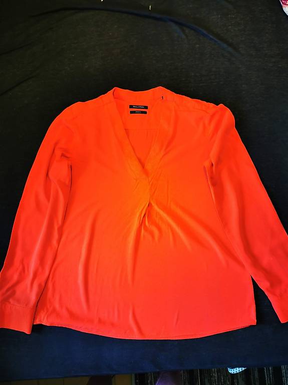 Marc O"Polo Bluse / Orange / Grösse 36 /Baumwolle