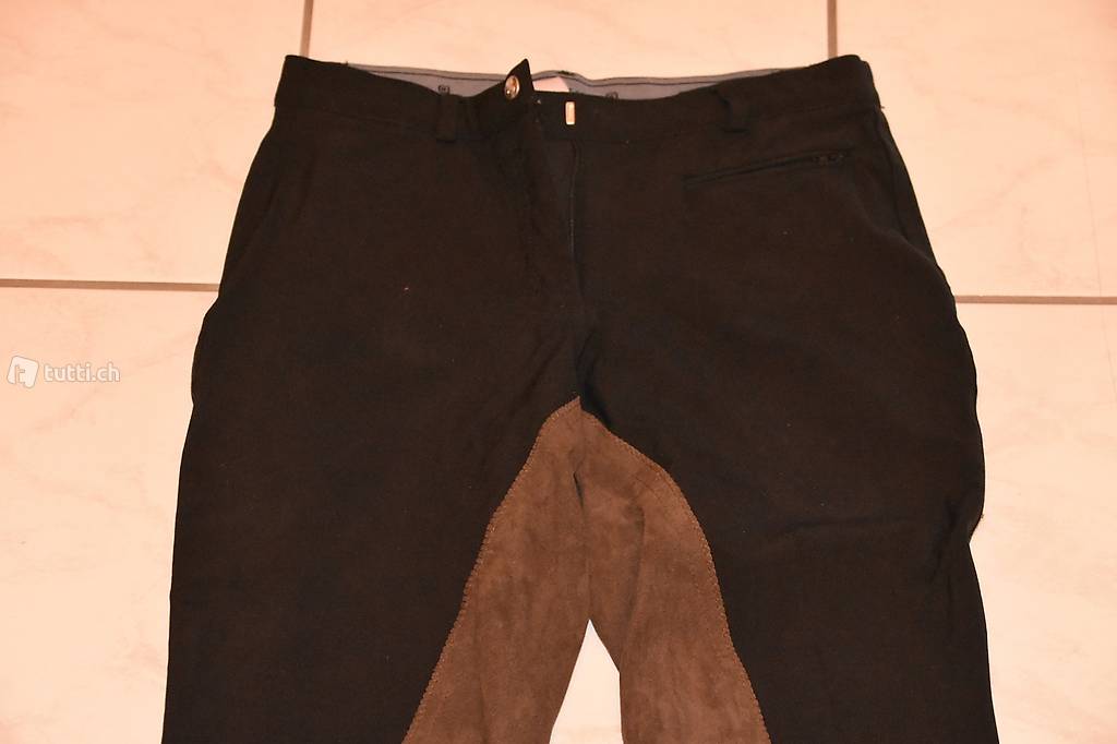 Thermo Jodhpurreithose, schwarz, Marke Equilibre, Grösse 38
