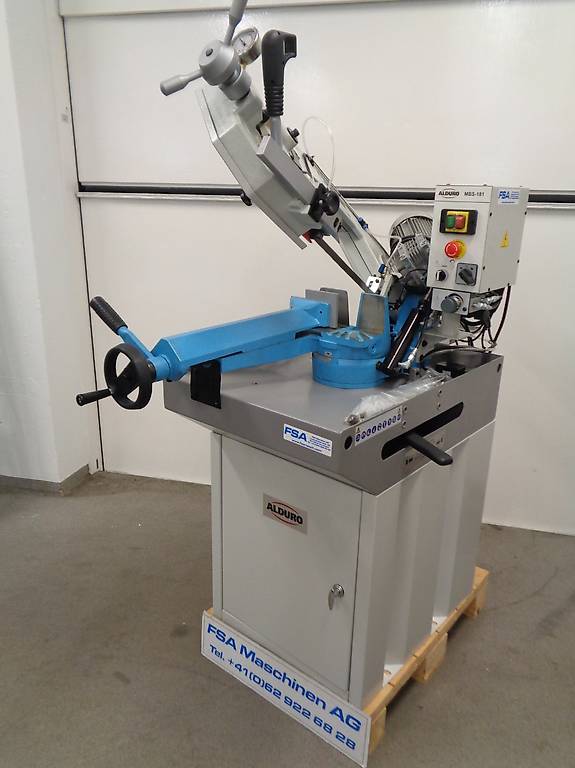 alduro metall-bandsäge mbs-181v