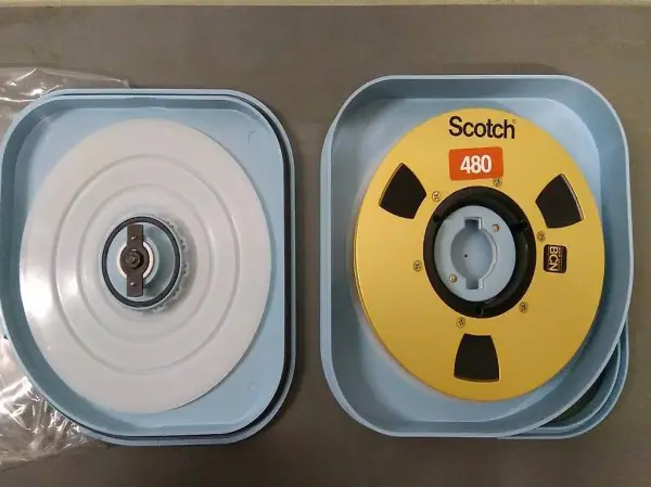 Bobina video Scotch da 1" 34 minuti nuova per film