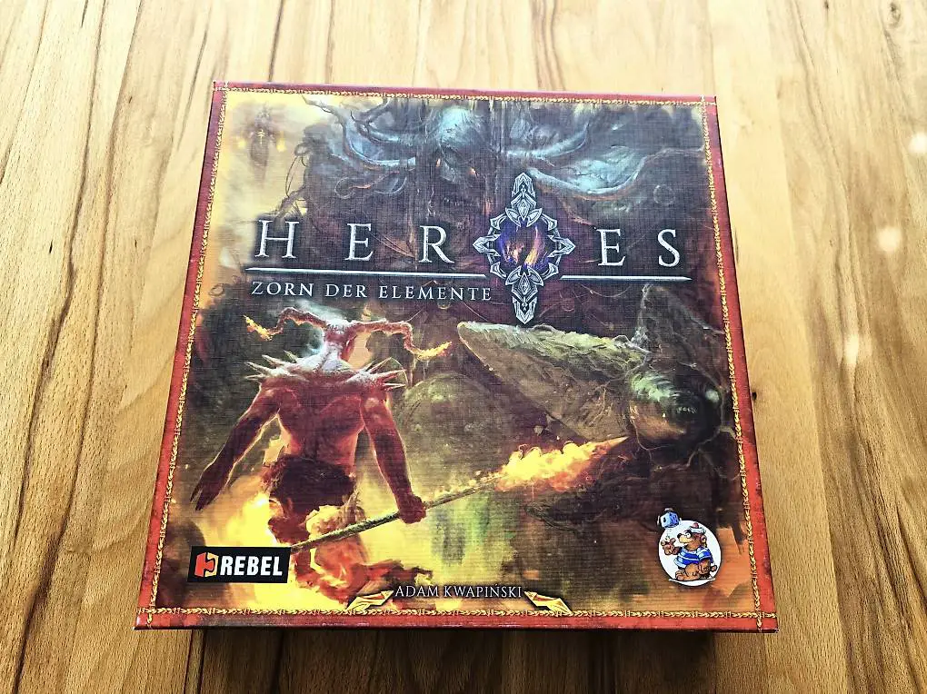 Heroes - Zorn der Elemente (Brettspiel, echtzeit)