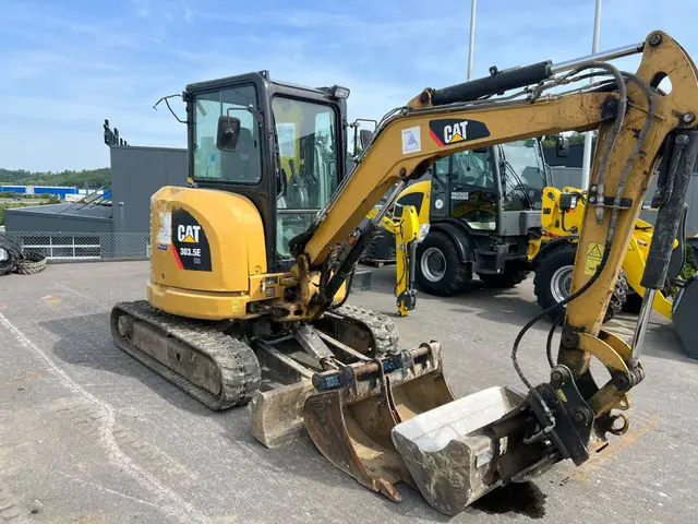 caterpillar, 303. 5e, bagger