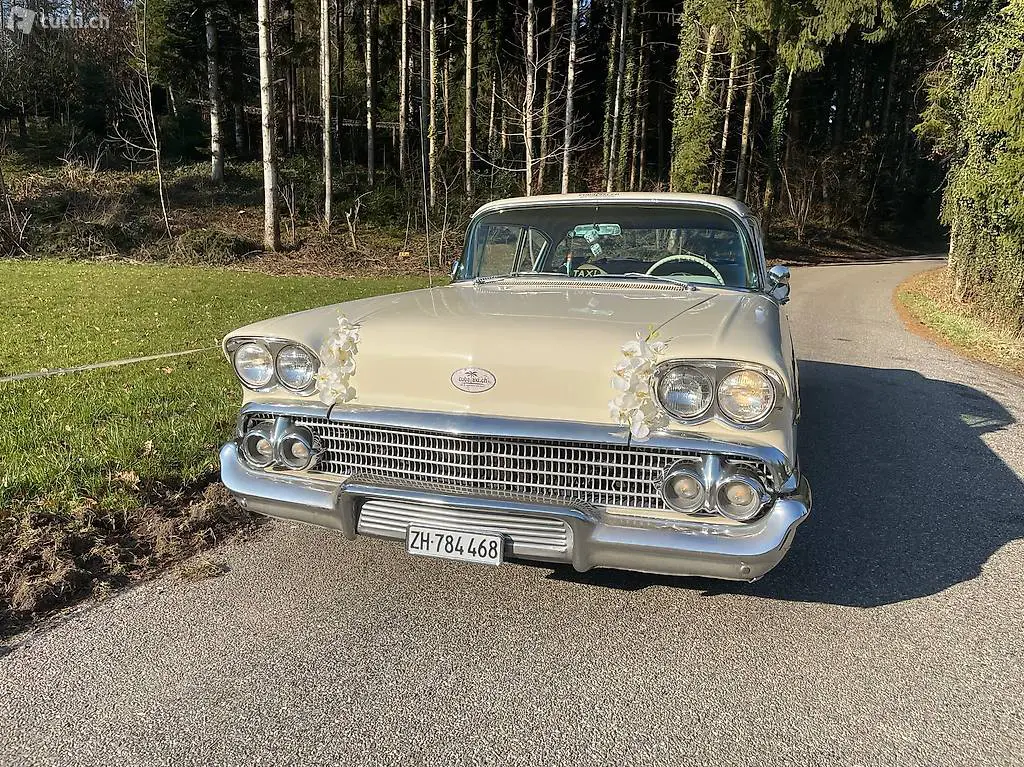 Chevrolet Delray von 1958 für Hochzeitsfahrt mit Chauffeur