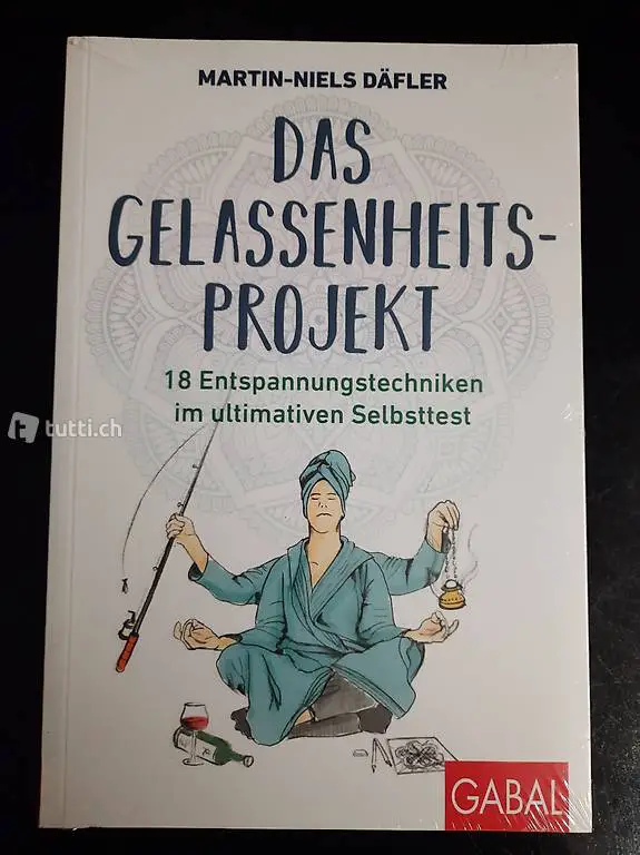 Neu verpacktes Buch Gelassenheitsprojekt