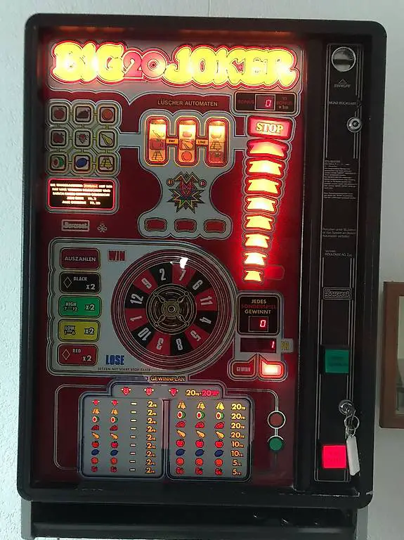 *** Lüscher Big 20 Joker Spielautomat ***