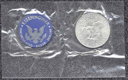 Münzen Set "Silber Dollar" 1971 270822C
