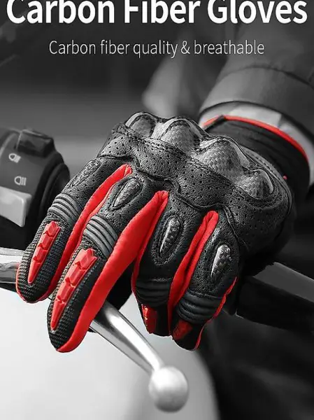  INBIKE Pro Motorrad Hände Voll Finger Moto Handschuhe