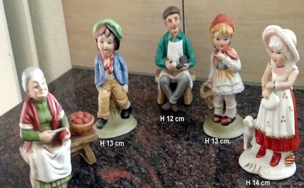 Sammelfiguren aus Porzellan