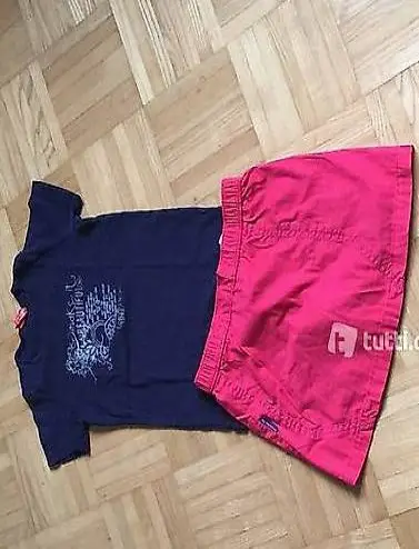 T-Shirt Hosenrock Rock Trekking 122 128 Jupe