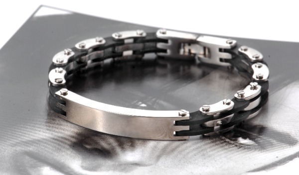 Edelstahlarmband für Damen und Herren Marke: visetti Nr. 18