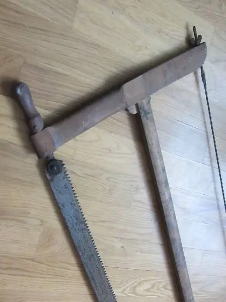 Rahmesäge Rahme-Säge Werkstatt Hol Holzbearbeitung Werkzeug