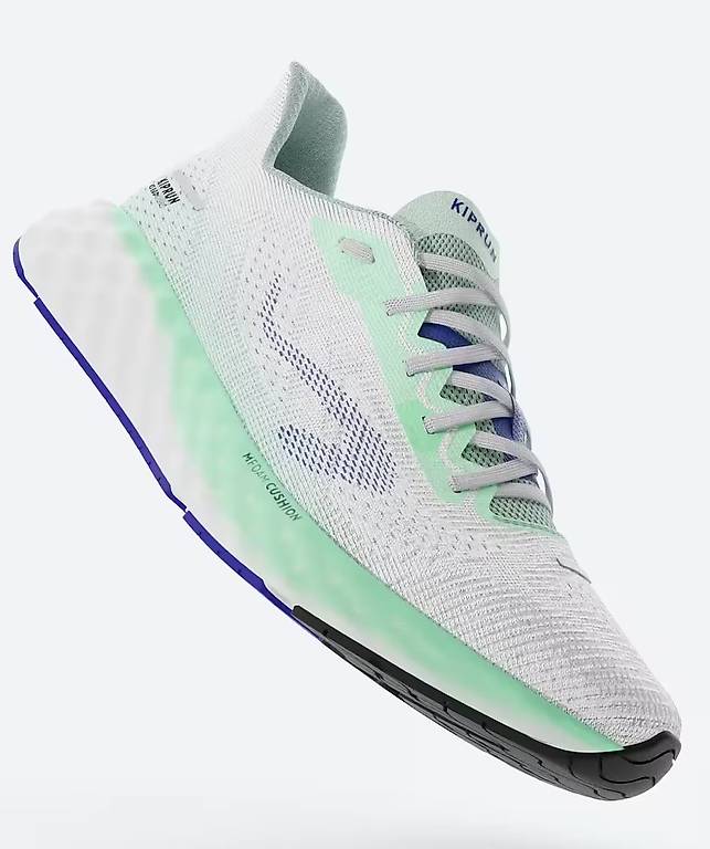 Laufschuhe Herren Kiprun KS900 leicht - weiss grün