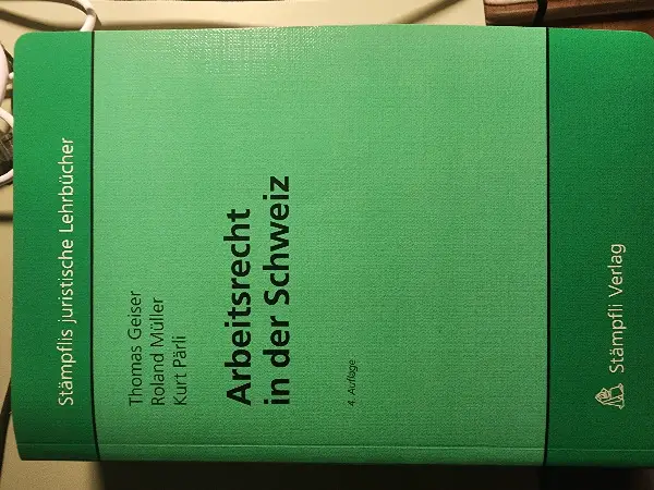 Arbeitsrecht in der Schweiz stämpflis neu