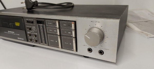 Pioneer Modell CT-850 Typ Tape Kassetten Recorder silber