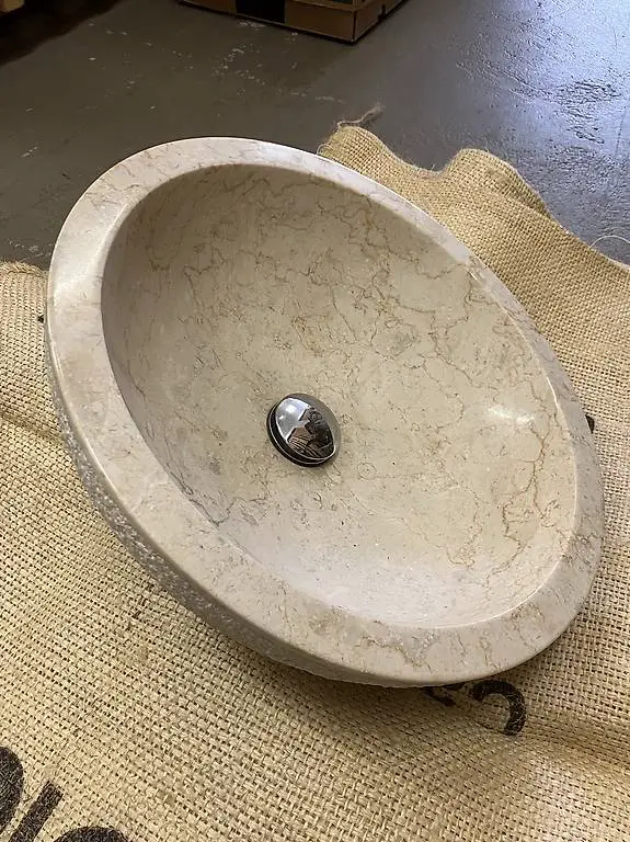 Marmor Stein Waschbecken 45 cm