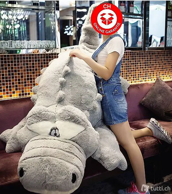 Krokodil Alligator 200 cm XXL Plüsch Plüschtier Geschenk