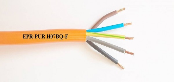  Neue PUR Baustellen Kabel 5x16mm2 Starkstrom Zuleitung