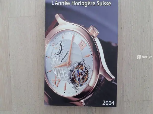 Uhr Livre L"Année Horlogère Suisse 2004 Zurich Bern lugano