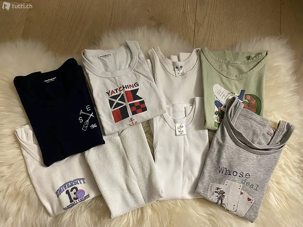 Marken Kleiderpaket 116 Unterhemden Top