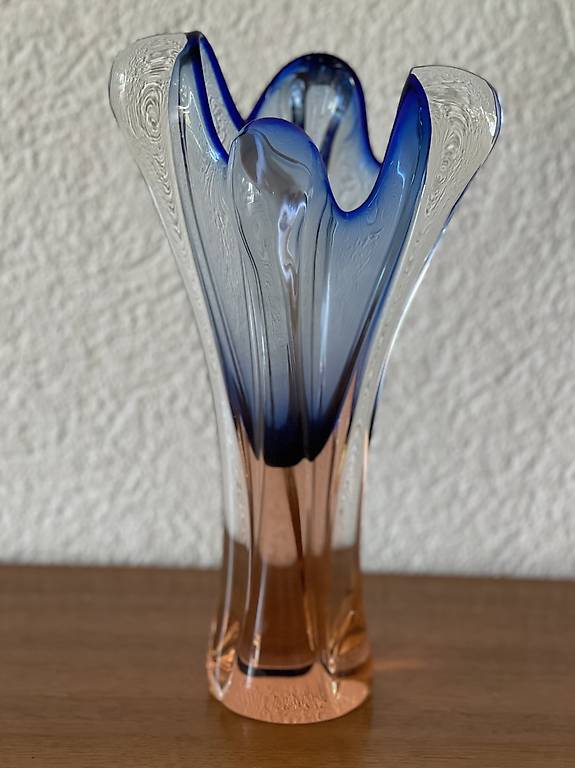 Postmoderne Vase von Chribska Glassworks