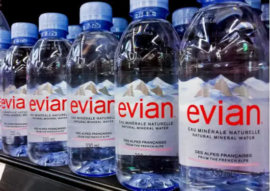 Evian Natural Spring Water 330 mL/11.2 Fl Oz (Pack of 24)