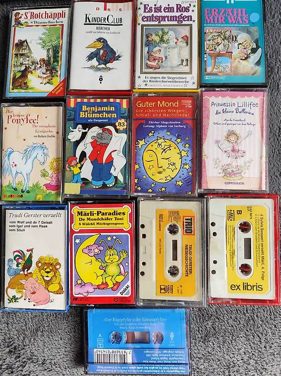 kinder kassetten mc mundart dialekt hochdeutsch