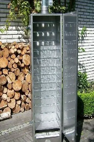 "Neuware" ISOLIERTER Räucherofen 120x39x33cm aus Edelstahl