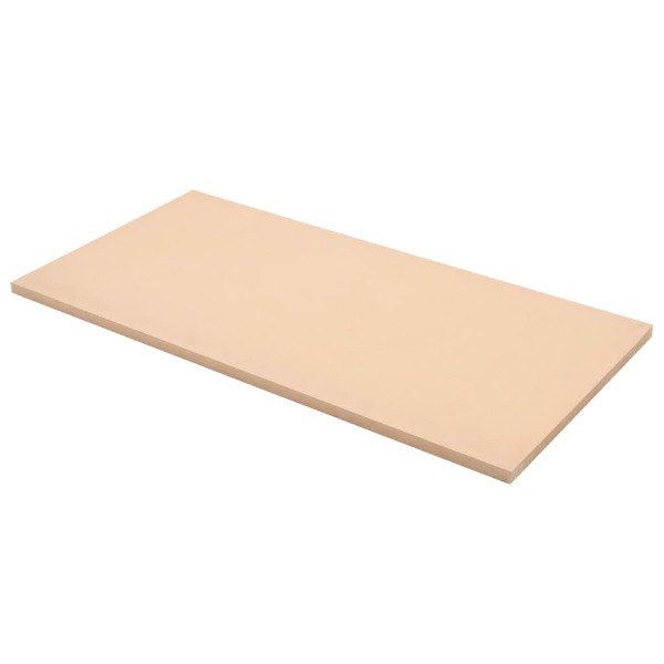 MDF-Platten 2 Stk. Rechteckig 120x60 cm 25 mm