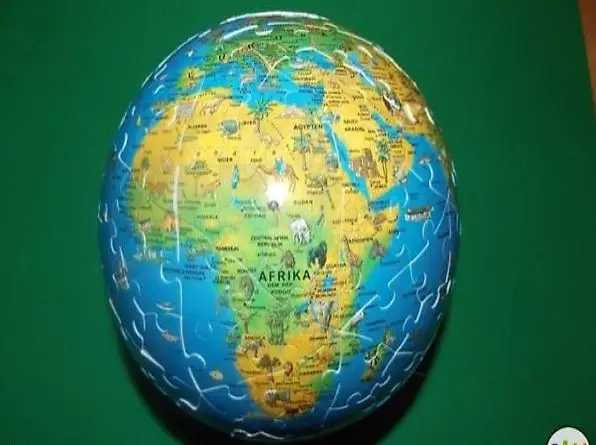 Puzzleball von Ravensburger: Globus