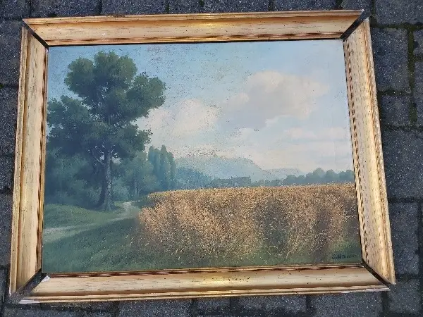 Altes Gemälde Hübscher (evt. Konrad Hübscher)