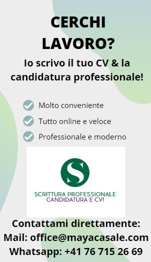 Cerchi lavoro? Io scrivo candidature e CV